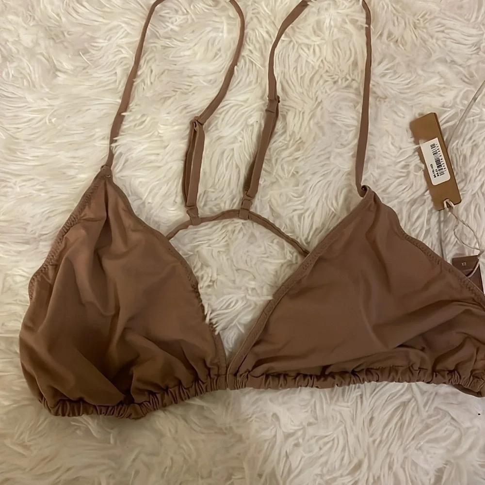 Skims swimwear bikini top